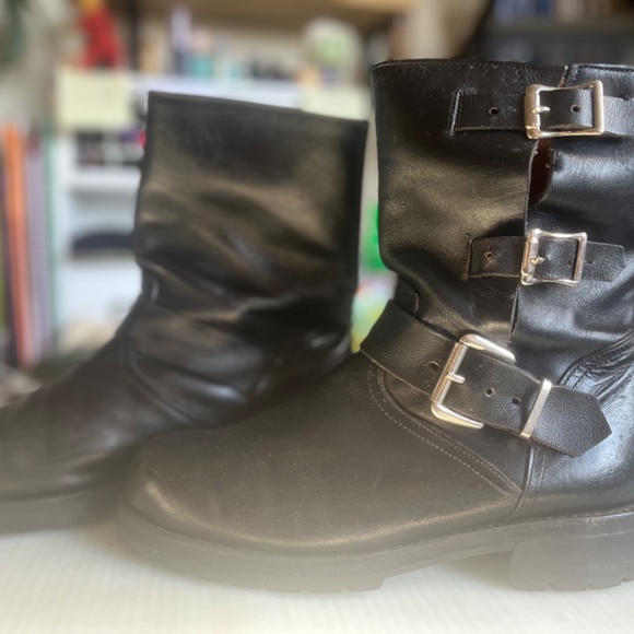 Custom La Riga Leather Motorcycle Boots - Picture 2 of 6